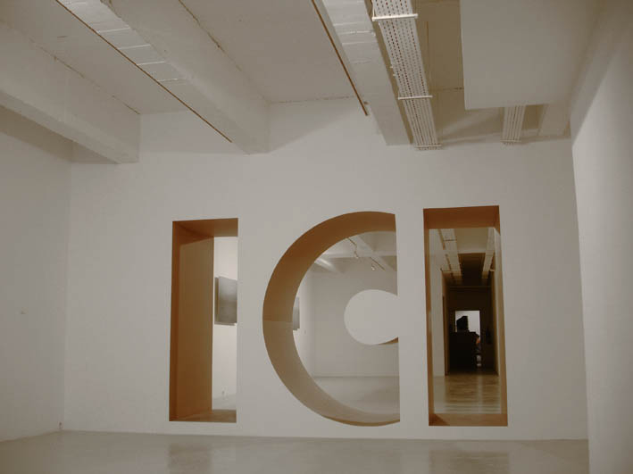 ici et ailleurs vue de l'installation